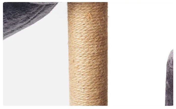 Drapak Dla Kota Duży Wysoki Wieża Legowisko Domek Budka Zabawka Sznurek