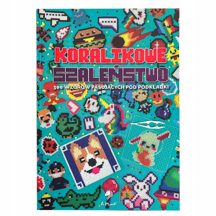 Książka 300 WZORÓW do Koralików do Prasowania Pasuje 1:1 do La Manuli