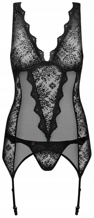 OBSESSIVE SEKSOWNY GORSET I STRINGI EMPERITA S/M