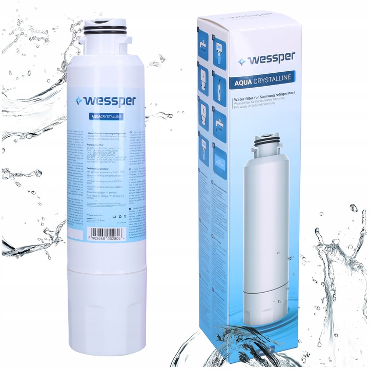 Filtr wody do lodówki SAMSUNG RS51K57H02C zamiennik DA29-00020B