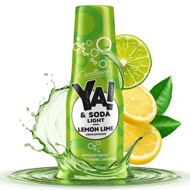 3X SYROP KONCENTRAT DO SATURATORA WODY YA SODA LIGHT COLA LIMONKA BEZ