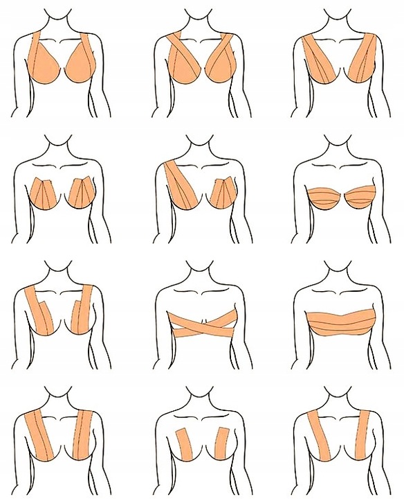 REA TAPE BRA ORYGINALNA TAŚMA UNOSZĄCA BIUST