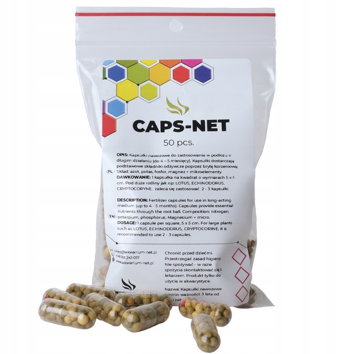 KAPSUŁKI NAWOZOWE 50 szt.