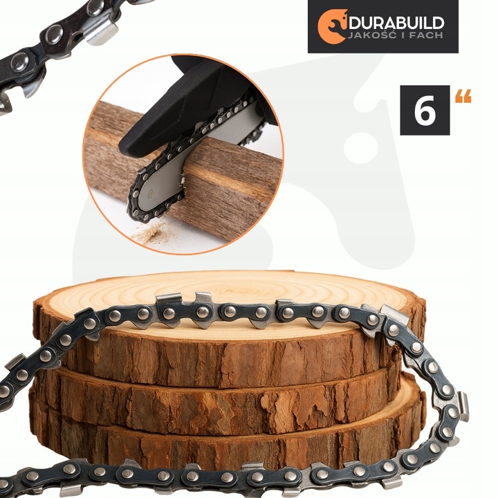 PIŁA ŁAŃCUCHOWA AKUMULATOROWA 6” 2xAKU 21V PILARKA GAŁĘZIÓWKA DUŻY