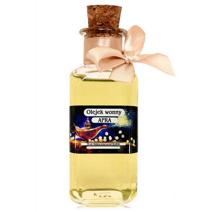 OLEJEK AFRA NATURALNY NAWILŻA WYGŁADZA SKÓRĘ WCHŁANIA SIĘ CYTRUSOWY ZAPACH