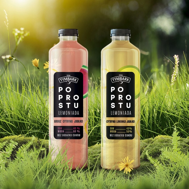 Napój Po Prostu Lemoniada Tymbark cytryna limonka 6x 1,25 l
