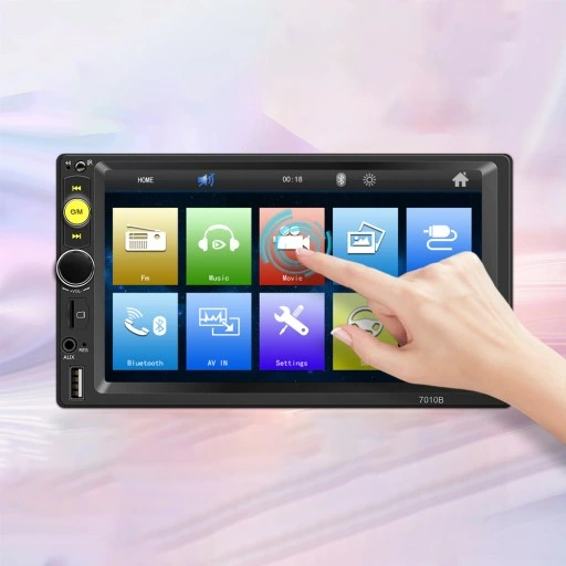 RADIO SAMOCHODOWE BLUETOOTH 2DIN USB DOTYK