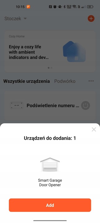 STEROWNIK DO BRAMY GARAŻOWEJ WJAZDOWEJ PRZEKAŹNIK WIFI TUYA + CZUJNIKI BLOW