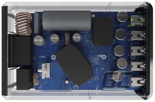 ŁADOWARKA SIECIOWA SZYBKA GC 52W 5x USB 5 PORTÓW WYCISKACZ DO PASTY
