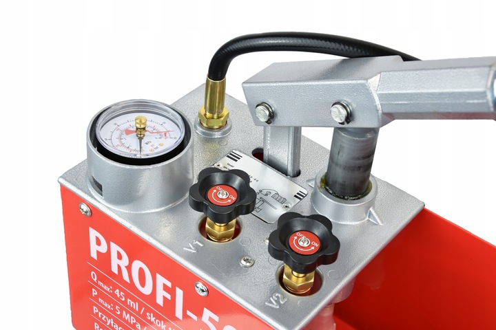 EINBACH POMPA RĘCZNA DO PRÓB CIŚNIENIOWYCH CIŚNIENIA 12L POMPA