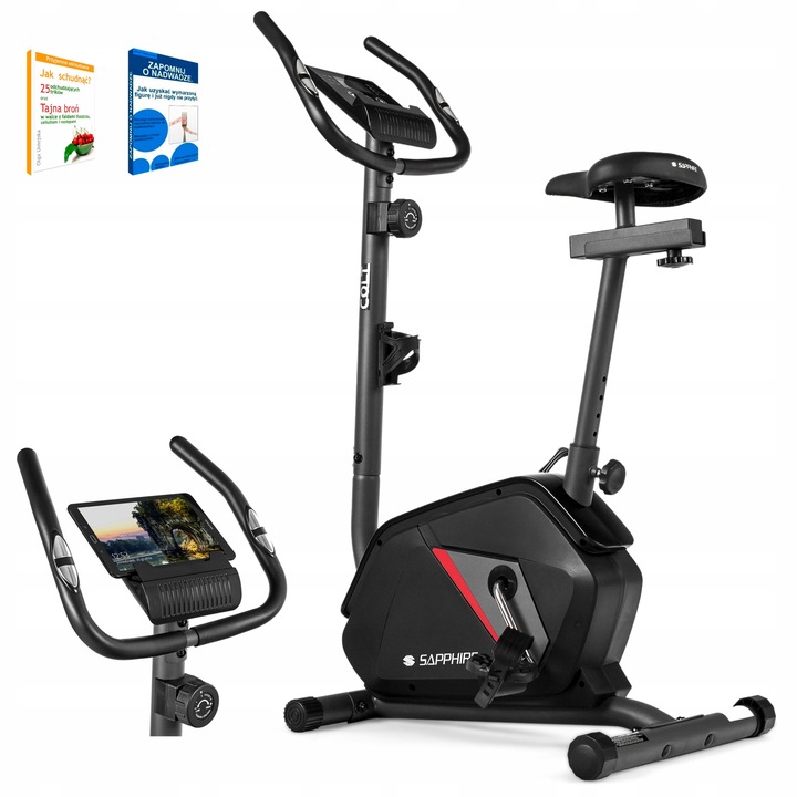 rower stacjonarny treningowy rowerek magnetyczny do ćwiczeń 150kg domowy