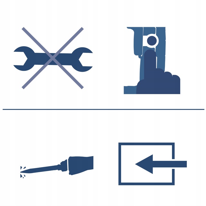 Lekki Młot Udarowy Wyburzeniowy SDS MAX 2 Dłuta 20J 1,3kW SCHEPPACH