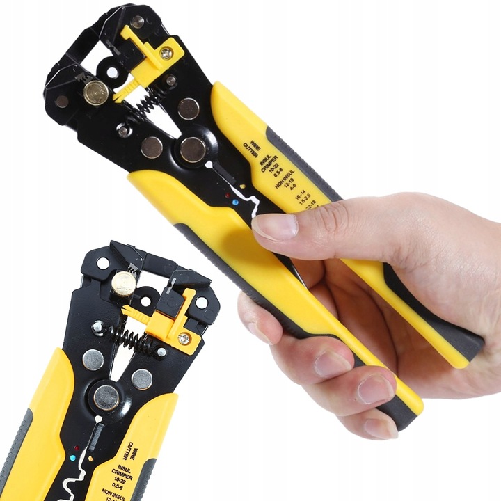 Automatyczne Szczypce Do Ściągania Izolacji Ściągacz Zaciskarka Przewodów