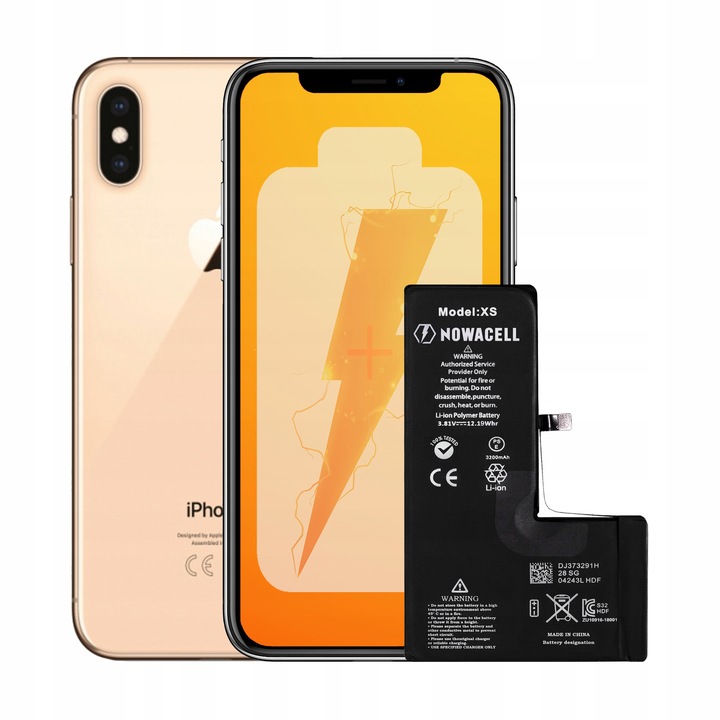 Bateria NOWACELL do iPhone XS- większa pojemność
