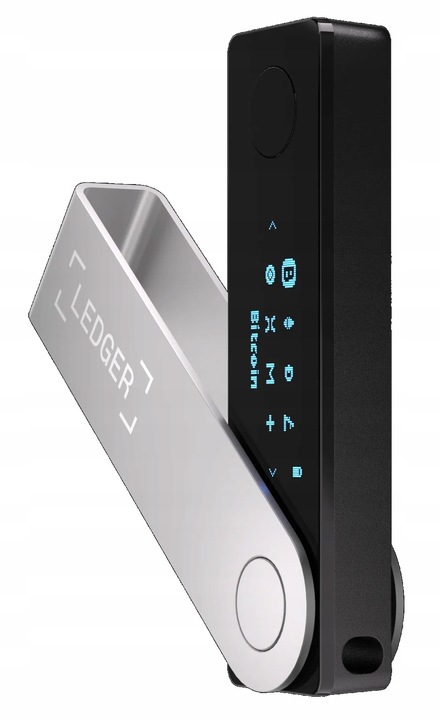 Portfel kryptowaluty LEDGER NANO X BTC ETH DOGE XRP ADA BCH wallet BitCoin