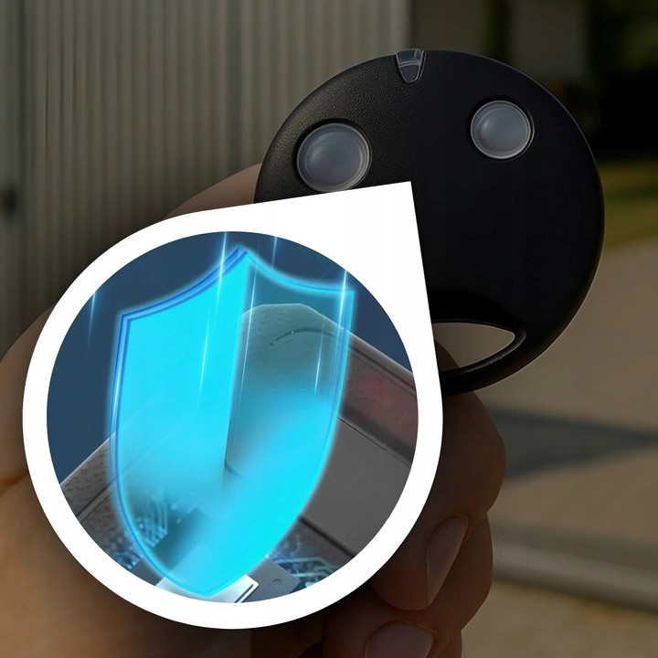 PILOT DO BRAMY GARAŻOWEJ NICE SMILO 2KANAŁY 433MHZ ZAMIENNIK BRELOK OKRĄGŁY