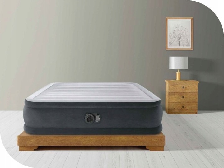 Materac Dmuchany Dwuosobowy Łóżko z Pompką 230V Intex 64414ND MODEL 2024