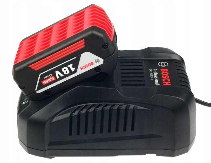 Ładowarka do akumulatorów 18V i 14,4V GAL 1880 CV BOSCH - 30 minutowa