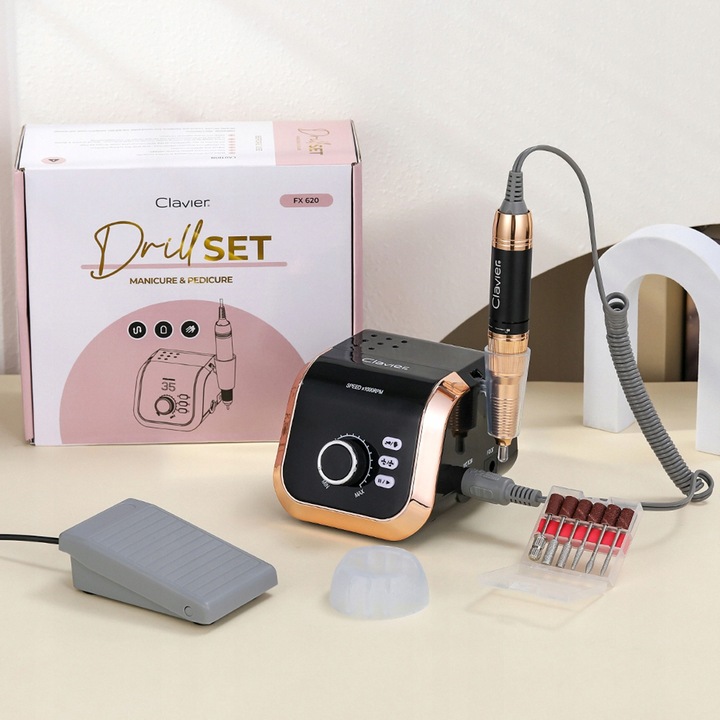 Frezarka Do Paznokci Manicure Pedicure Mocna 65W FX 620 - Black