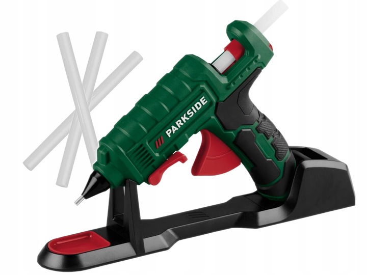 PISTOLET DO KLEJU NA GORĄCO PARKSIDE PHP 500 STACJA + KLEJ 11mm Nowy