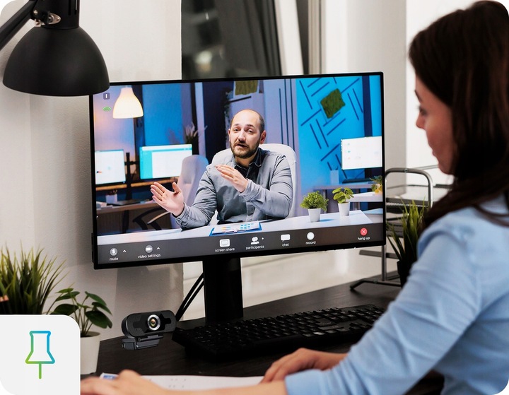 KAMERA INTERNETOWA KAMERKA USB FULL HD MIKROFON