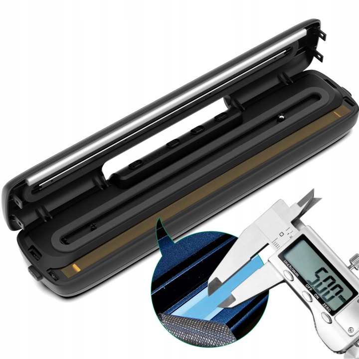 ZGRZEWARKA PRÓŻNIOWA DO ŻYWNOŚCI PAKOWARKA O MOCY 135W + ZESTAW WORKÓW XXL