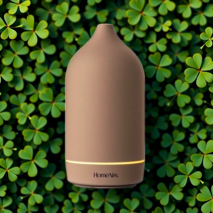 Dyfuzor Zapachowy Ceramiczny Aromaterapia CICHY Lampka Led 7 barw