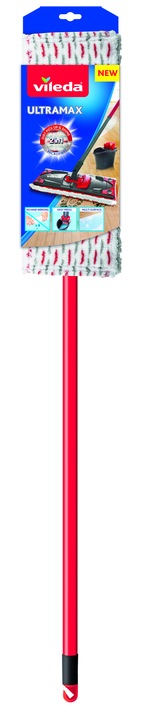 MOP PŁASKI ULTRAMAX VILEDA Z DRĄŻKIEM TELESKOPOWYM