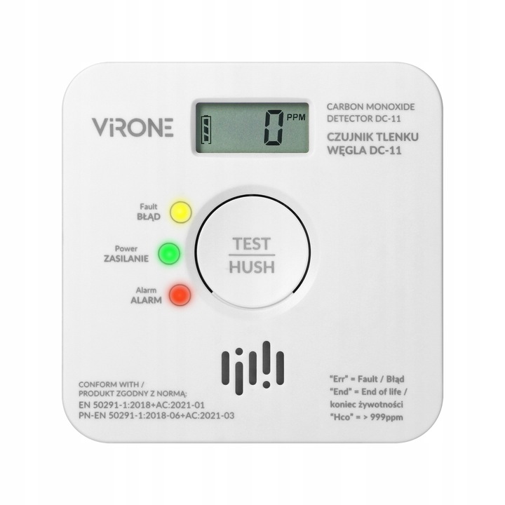 Czujnik Tlenku Węgla Detektor tlenku węgla Czadu NAJNOWSZY MODEL