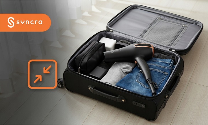 SUSZARKA DO WŁOSÓW Z JONIZACJĄ MOCNA 2200W + ZIMNY NAWIEW