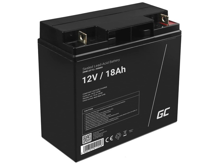 Akumulator GREEN CELL AGM09 18Ah 12V