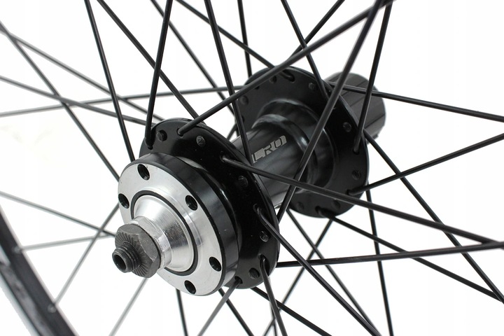 KOŁO ROWEROWE 28 CALI TYLNE KASETA OCZKOWANA TARCZA 6 ŚRUB DYSK CZARNE