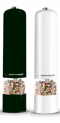 MŁYNEK ELEKTRYCZNY DO SOLI PIEPRZU 2 SZTUKI Zestaw