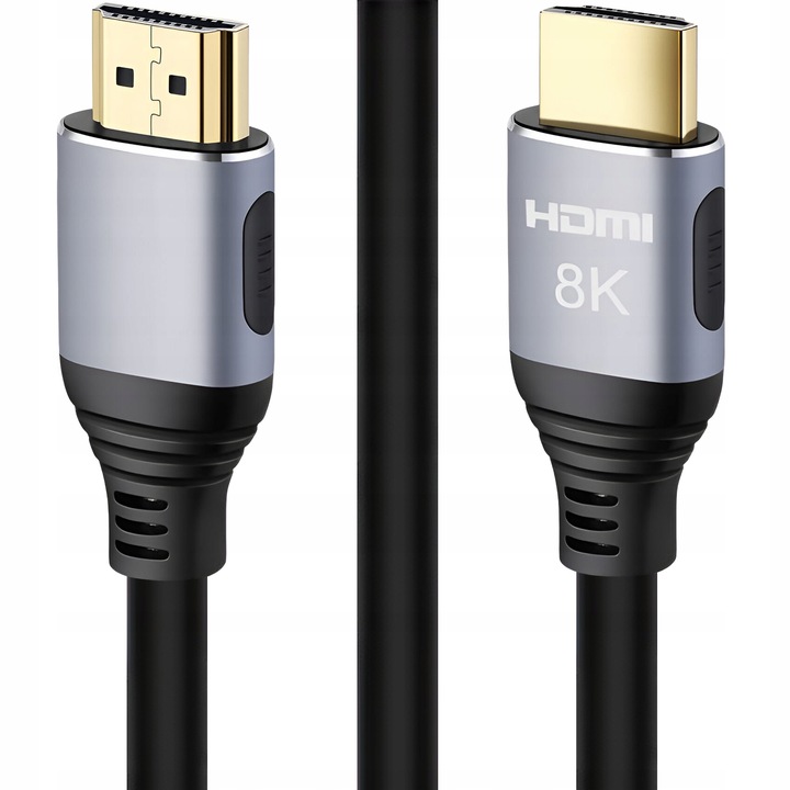 KABEL PRZYŁĄCZE PRZEWÓD HDMI 3M PRZEWÓD V2.1 8K 4K / PREMIUM ZŁOTE