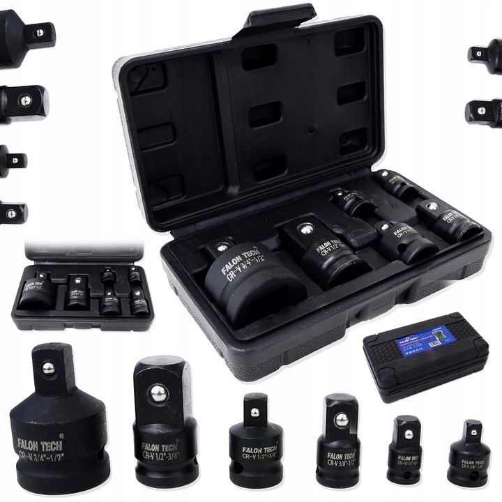 REDUKCJE ADAPTERY REDUKCYJNE 1/2 1/4 3/8 3/4 6 SZT