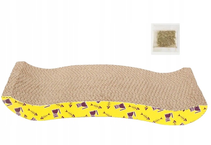 Drapak Dla Kota Legowisko Kartonowy Lodka 45cm - Wygodny, Stabilny, Eko