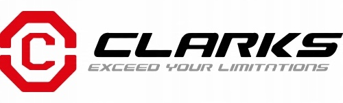 Klocki hamulcowe Clarks CPS301 MTB V-brake 72 mm czerwono-czarno-szare