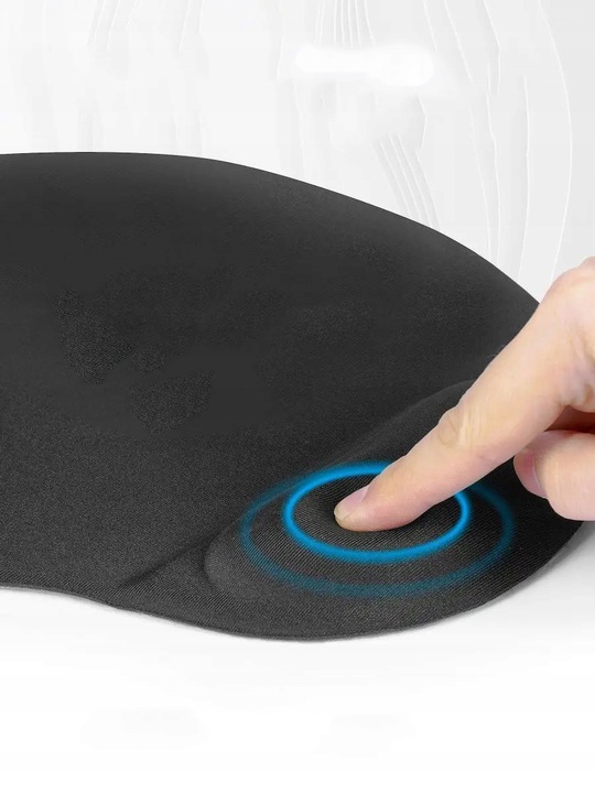 Podkładka pod Mysz i Nadgarstek EASY WORK Defender Duża Żelowa Antypoślizg