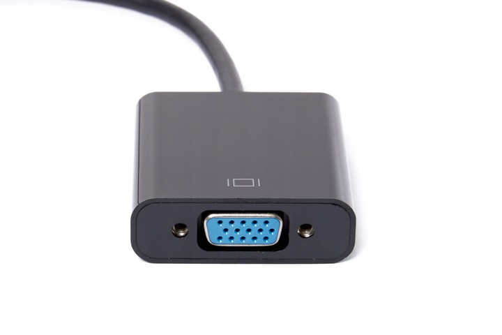 Adapter kabel przejściówka DisplayPort DP VGA DSUB Akyga monitor rzutnik