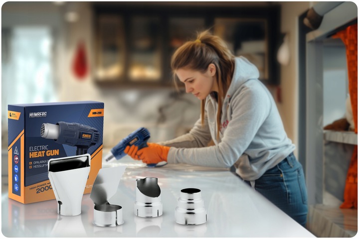 OPALARKA ELEKTRYCZNA DWA BIEGI 2000W 4 DYSZE HUMBERG