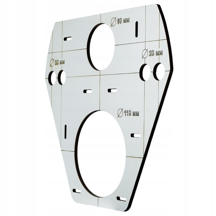 Szablon wzornk znacznik otworów stelaż geberit WC GEBERIT SENDI