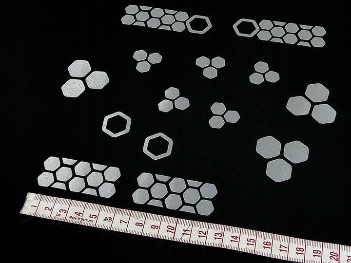 Odblaski na ubrania - na prasowanki SUPER TRWAŁE MEGA ODBLASKOWE