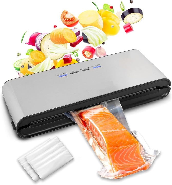 AUTOMATYCZNA ZGRZEWARKA PRÓŻNIOWA pakowania próżniowego Listwowa FOLII