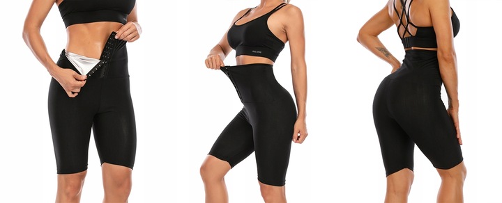 LEGINSY MODELUJĄCE SPODNIE ODCHUDZAJĄCE TERMICZNE