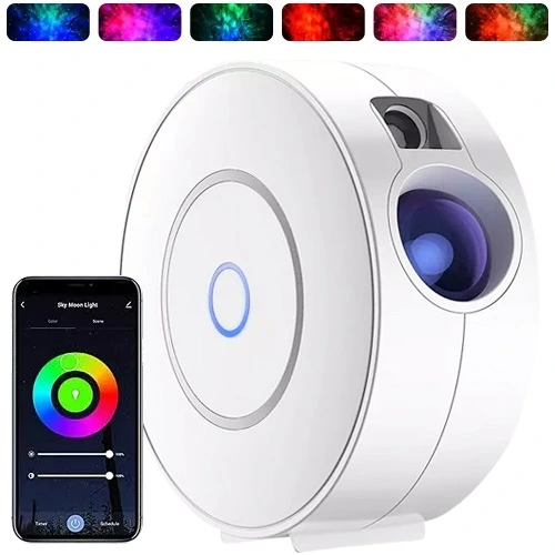 PROJEKTOR GWIAZD LAMPKA NOCNA RZUTNIK LED DO SYPIALNI DLA DZIECI NA PREZENT