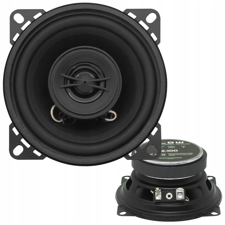 MOCNY GŁOŚNIK SAMOCHODOWY DWUDROŻNY BLOW 100W 100mm 4'' PRZÓD TYŁc