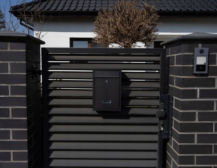 Skrzynka na Listy Pocztowa Gazety Pocztę Napis Duża Listowa do Domu