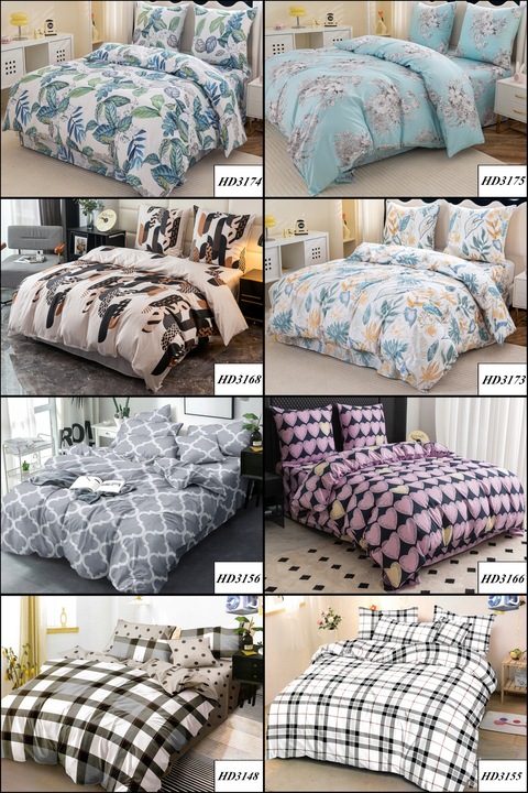 KOMPLET DWUSTRONNA POŚCIEL 180x200 +2 POSZEWKI + PRZEŚCIERADŁO DUŻO WZORÓW