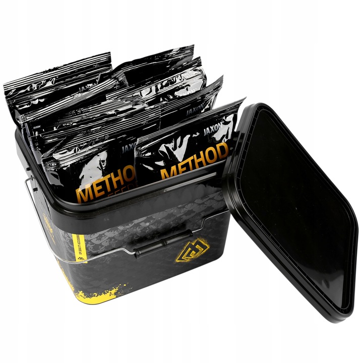 Zestaw 8x ZANĘTA METHOD FEEDER + WIADRO Jaxon