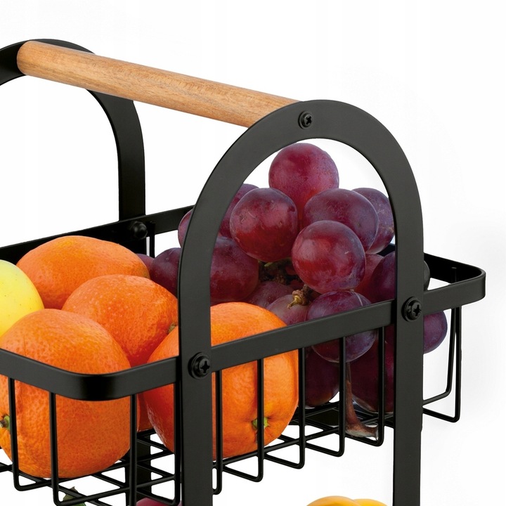 KOSZ na OWOCE piętrowy ORGANIZER koszyk Tadar Rainbow 27x18,5x31